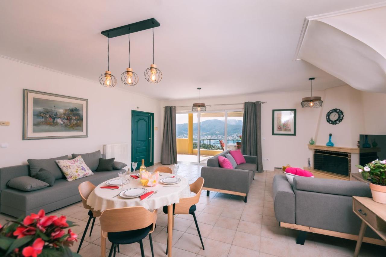 Georgia'S Holiday Apartment With Amazing Sea View Pórto Ráfti Zewnętrze zdjęcie