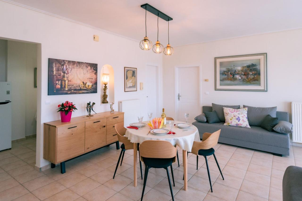 Georgia'S Holiday Apartment With Amazing Sea View Pórto Ráfti Zewnętrze zdjęcie