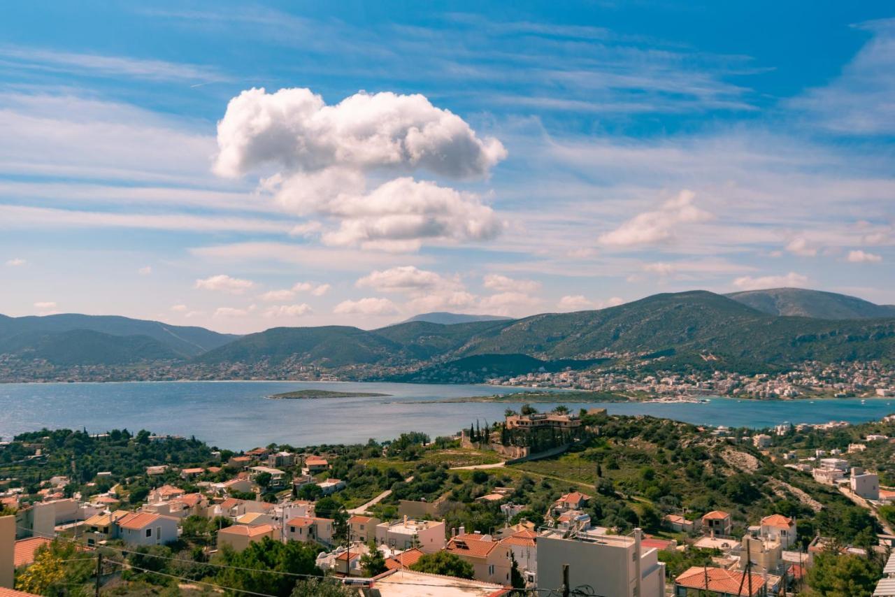 Georgia'S Holiday Apartment With Amazing Sea View Pórto Ráfti Zewnętrze zdjęcie